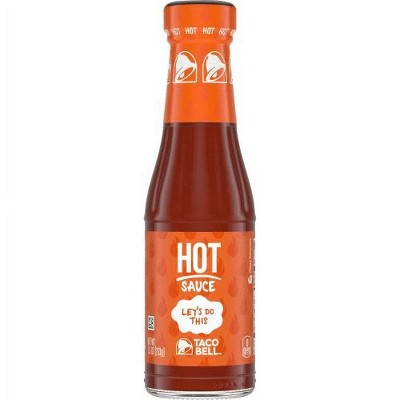 Taco Bell Hot Sauce (Pack of 3)
