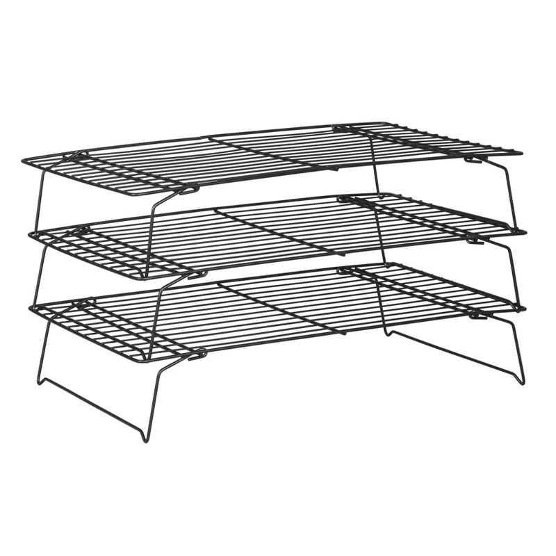 Wilton Ultra Bake Professional 3 Tier Stackable Cooling Racks, 1 of 8