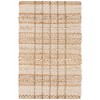 Unique Loom Laurel Handwoven Jute Collection Area Rug - Drift - 2 of 4