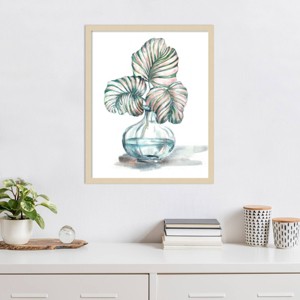 Amanti Art Island Tropics Frond in Bottle IV by Tre Sorelle Studios Framed Wall Art Print - 1 of 4