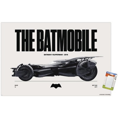 Trends International Dc Comics Batman: 85th Anniversary - The Batmobile ...