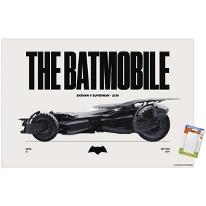 Trends International DC Comics Batman: 85th Anniversary - The Batmobile 2016 Unframed Wall Poster Prints - 1 of 4