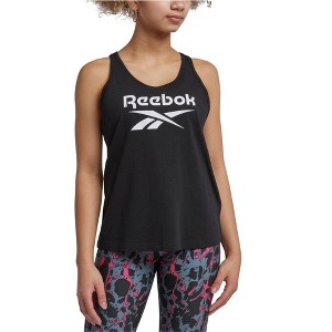 Reebok Womens Classic Tank Top, Black, X-Small - 1 of 1