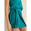 VENUS Womens V-Neck Side Wrap Mini Dress - 3 of 4