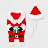 Santa Paws Dog and Cat Frontal Costume - Boots & Barkley™ Red - 2 of 4