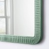 Arch Dot and Dash Resin Decorative Wall Mirror - Frosted Sage Green - Cloud Island™ - 3 of 3