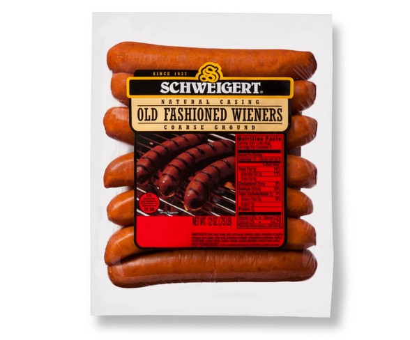 Schweigert Old Fashioned Wieners - 7ct/12oz