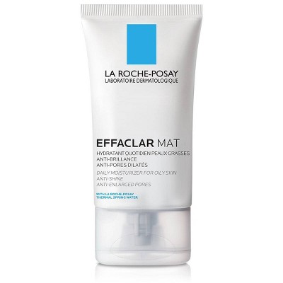 La Roche Posay Effaclar Mat Anti-shine Face Moisturizer For Oily Skin -  1.35oz : Target