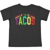 The Juniper Shop Let's Get Tacos Varsity Toddler Short Sleeve Tee - 2 of 4