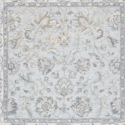 light blue/ivory