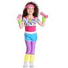 HalloweenCostumes.com Work It Out 80's Costume for Toddler Girls - 3 of 3