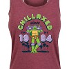 Women's - Teenage Mutant Ninja Turtles - Chillaxed Since 84 Graphic Racerback Tank - 2 of 4