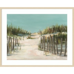 Amanti Art Warm Dunes II by Ethan Harper Wood Framed Wall Art Print - 1 of 4