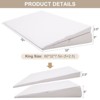 Dccred Bed Wedge Pillow, Extra Large Memory Foam Bed Wedge Pillow, Twin/Queen/King Plus - 2 of 4