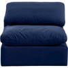 Meridian Furniture,Indulge Velvet Armless Chair - 4 of 4