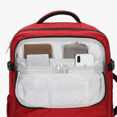 Hynes Eagle Carry-On Travel Backpack (44L) – Hynes Eagle – Red — фото 4