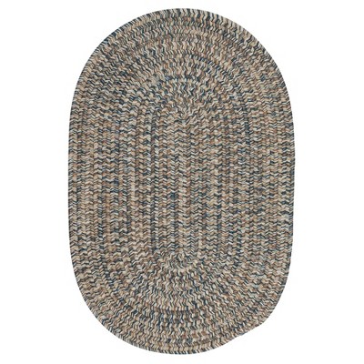 Colonial Mills Carrington Tweed - Navy & Tan 3x5
