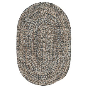 Colonial Mills Carrington Tweed - Navy & Tan 27"x46" - 1 of 2