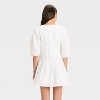 Women's Puff Short Sleeve Corset Mini A-Line Dress - A New Day™ - 2 of 3
