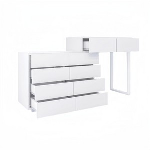 NicBex 10 Drawer Dresser for Bedroom,Modern Style Drawers with Free Handle,Dressers for Kids Room,Living Room,Entry and Hallway,White - 1 of 4