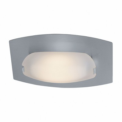 Nido Matte Chrome Dimmable LED Wall Sconce, Energy Star