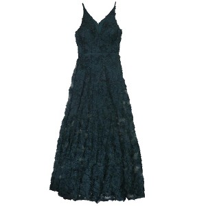 XSCAPE Womens Floral Lace Gown Dress - 1 of 2
