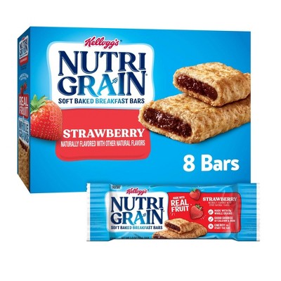 Kellogg's Nutri-Grain Strawberry Soft Baked Cereal Bars - 8ct