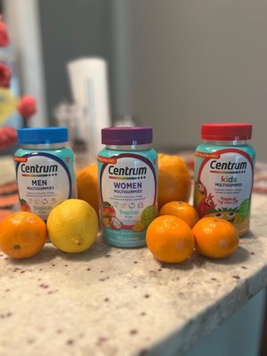 Centrum Kids, 110 gomitas, Vitaminas para niños, Multivitaminico, Non-GMO,  Multigummies, Tropical Punch