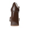 Journee Women's Hesster Mary Jane Mid Block Heel Square Toe Pumps - 3 of 4