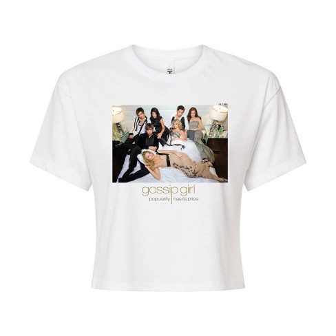 Women's - Gossip Girl - Popularity has it's Price Cropped Graphic T-Shirt - image 1 of 4