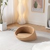 Pang Dog Car Bed,Teddy Bear Dog Beds for Small Medium Dogs,Non-Slip Bottom Cat Couch Bed,Waterproof Memory Foam Indoor Pet Sofa Bed-Maison Boucle - 4 of 4