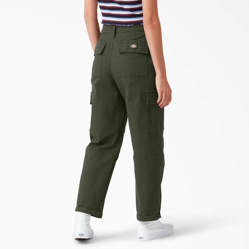 Dickies Women's Relaxed Fit Cropped Cargo Pants, 2 of 4