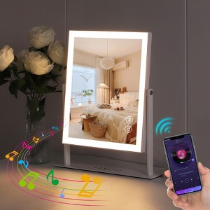 VANITII Hollywood BluetoothVanity Mirror with Led strip light - 1 of 4