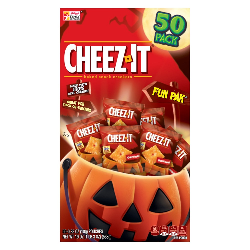 UPC 038000019210 product image for Cheez-It Snack Crackers - 50ct | upcitemdb.com