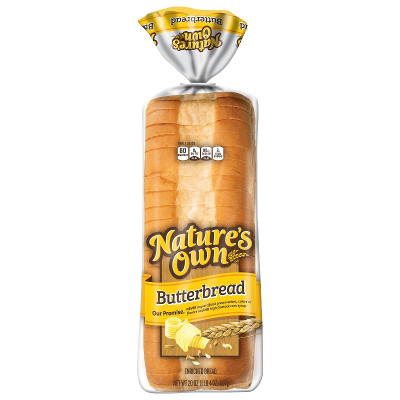 Nature&#39;s Own Butter Bread - 20oz, 1 of 16