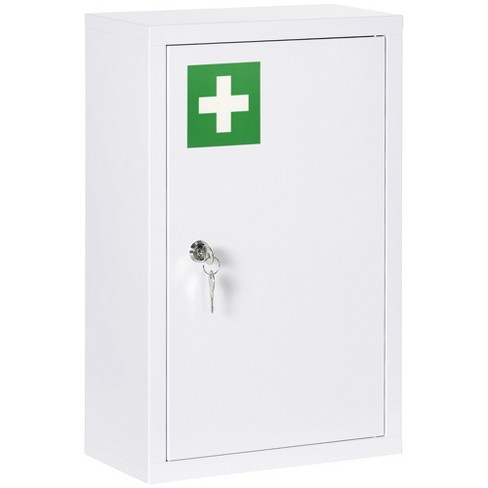 Medicine Cabinet With Combination Lock Large Capacity Medicine Box Double  Layer Medicine Cabinet Childproof First Aid Box