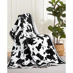 Heating Blanket Throw, Washable Electric Heated Blanket with 6 Heating Levels & 4 H Auto Shutoff, ETL & FCC Certified for Office Couch, White - 1 of 4