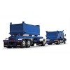 First Gear DCP 1/64 Surf Blue Kenworth T880 Rogue Dump w/ Rogue Transfer Dump Trailer 60-1277 - 2 of 4