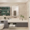 24 X 32 Rectangular Framed Dimmable Anti-Fog LED Wall Bathroom Vanity Mirror Lighted Mirror - 2 of 4