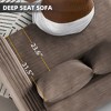 Kumasinova Corduroy Cloud Sofa with Cushions, Convertible Sofa Lounge Chair, Plush Modern 4-Seat Sofa, Easy Assembly, Couches for Living Room - 4 of 4