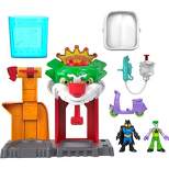 Fisher-Price Imaginext DC Super Friends The Joker Funhouse Playset with Color Changing Action