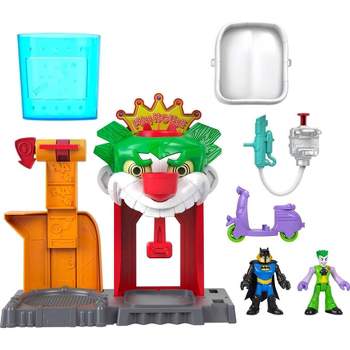 Fisher-Price Imaginext DC Super Friends The Joker Funhouse Playset with Color Changing Action
