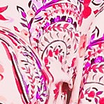 wood lily multi floral paisley