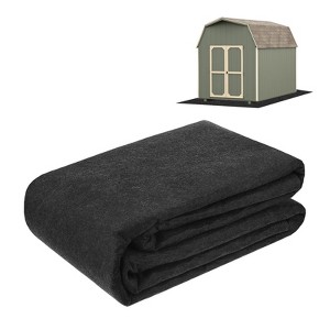 Unique Bargains Waterproof Felt Outdoor Storage Shed Flooring Mat Gray 1 Pc - 1 of 4