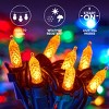 Joyfy 100 LED Christmas Net Lights for Indoor & Outdoor Decorations, Christmas Events, Christmas Eve Night Decor, Christmas Tree, Bushes - 2 of 4
