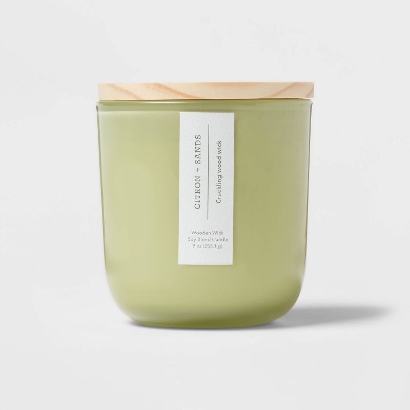 Citron and Sands Candle Green - Threshold™, 1 of 8