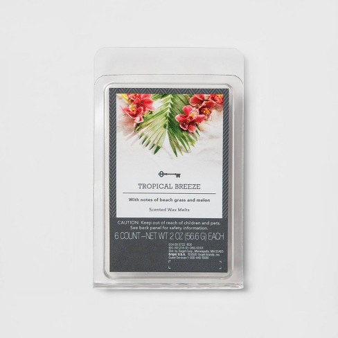 6ct Tropical Breeze Scented Wax Melts - Threshold™ : Target