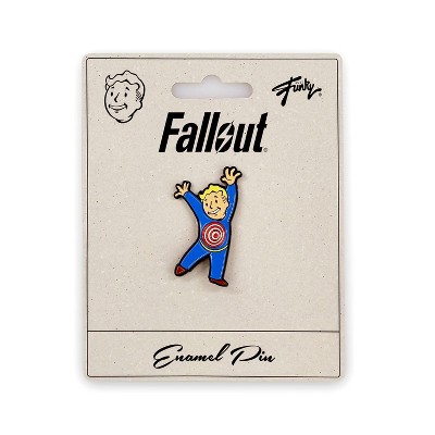 Just Funky Fallout Collectibles | Vault Boy Collector’s Edition Moving Target Perk Pin