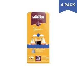Caffe Mauro Classico Nespresso Coffee Capsules 10ct - Pack of 4 - 1 of 4