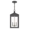 Livex Lighting Nyack 3 - Light Pendant in  Scandinavian Gray - 3 of 4